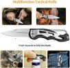 13-In-1 Outdoor Emergency Survival Kit for Camping Hiking Tactical Gear Case Box Set