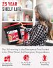 READYWISE - 14 Day, Emergency Food Supply, 150 Servings, 1 Bucket, Freeze Dried, MRE, Pre-made, Camping Essentials, Survival Kit