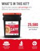 READYWISE - 14 Day, Emergency Food Supply, 150 Servings, 1 Bucket, Freeze Dried, MRE, Pre-made, Camping Essentials, Survival Kit