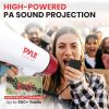40Watt - Pyle Bluetooth Megaphone Bullhorn w/AUX USB & SD Input