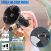 50Watt -  Pyle Megaphone Bullhorn with Aux, Siren, and Talk Modes
