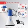 50Watt - Pyle Megaphone Bullhorn with Record, Siren & Talk Modes w/ rechargeable battery