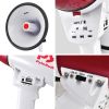 50Watt - Pyle Bluetooth Megaphone Bullhorn with Siren