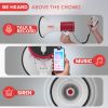 50Watt - Pyle Bluetooth Megaphone Bullhorn with Siren