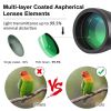 180x100 High Power Military Binoculars Day& Night Vision Compact Waterproof Binoculars