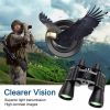 180x100 High Power Military Binoculars Day& Night Vision Compact Waterproof Binoculars