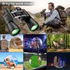 180x100 High Power Military Binoculars Day& Night Vision Compact Waterproof Binoculars