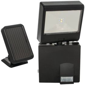 Solar-Powered LED Security Spotlight