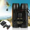 Small Compact Pocket Binoculars - 30x60 Zoom Folding Travel Telescope
