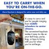 Mace Brand Personal Alarm Key Chain (Black)