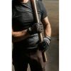 Hyper Tough Heavy Duty Impact Gloves, Black Red and Gray, Polyester, Adult Men's, Large, 1 Pair