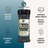 Amazing Herbs Premium Ground Black Cumin Seeds - Non GMO, Supports Cardiovascular Function & Preserves Digestive Health - 4 Oz