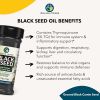 Amazing Herbs Premium Ground Black Cumin Seeds - Non GMO, Supports Cardiovascular Function & Preserves Digestive Health - 4 Oz