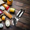 1pc Strong and Multifunctional Stainless Steel Can Opener and Bottle Opener - Perfect for Home Canning and Bottling