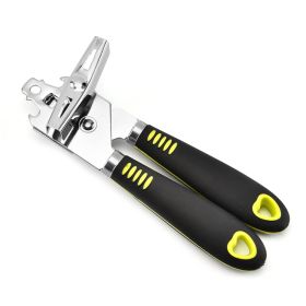1pc Easy-to-Use Stainless Steel Multifunctional Can and Bottle Opener for Effortless Kitchen Tasks
