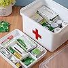 Creative Multi-purpose Medicine Box, Lovely Medicine Chest, Blue Handle