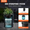 VEVOR DWC Hydroponic System, 5 Gallon 4 Buckets, Deep Water Culture Growing Bucket, Hydroponics Grow Kit with Pump, Air Stone and Water Level Device