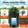VEVOR DWC Hydroponic System, 5 Gallon 4 Buckets, Deep Water Culture Growing Bucket, Hydroponics Grow Kit with Pump, Air Stone and Water Level Device