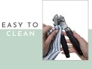Handheld Manual Can Opener With Sharp, Cutting Wheel Blade / Lid Cap Openers