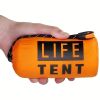 Life Tent Waterproof Emergency Survival Shelter; 2 Person Emergency Tent; Tube Tent in a bag; Survival Tarp - Includes Survival Whistle