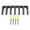 Premium ABS 6-Round Magazine Wall Rack for Hunting and Home Ammo Storage