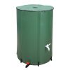 100 Gallon Folding Rain Barrel Water Collector (Green)