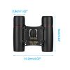 Small Compact Pocket Binoculars - 30x60 Zoom Folding Travel Telescope