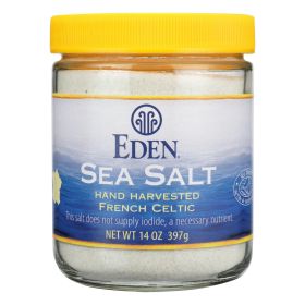 Eden Foods French Celtic Sea Salt - (Case Of 12 jars) - 14 ounces per jar