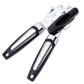 Handheld Manual Can Opener With Sharp, Cutting Wheel Blade / Lid Cap Openers