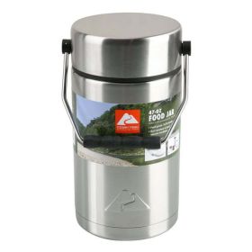 Ozark Trail 47-Ounce Double-Wall, Vacuum-Insulated, Stainless Steel Food Jar