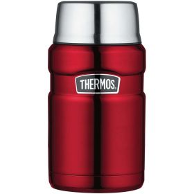 Thermos Stainless King Food Jar, Rustic Red, 24 Ounce (710ml)