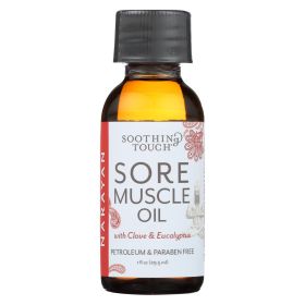 Soothing Touch Narayan Sore Muscle Oil - (Case Of 6) - 1 Oz Bottles