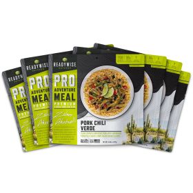 ReadyWise Outdoor Pro Adventure Meal - Pork Chile Verde - 6 CT
