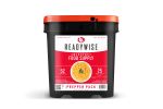 READYWISE - Prepper Pack Bucket, 52 Servings, Emergency, MRE Meal & Drink Supply, Premade, Freeze Dried Survival Food