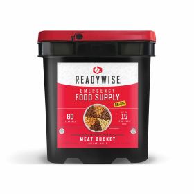 ReadyWise - 60 Servings Freeze Dried Meat (includes 20 bonus servings of rice)