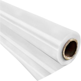 VEVOR Greenhouse Polyethylene Film 16 x 25 ft, 6 Mil Thickness, Greenhouse Clear Plastic UV Resistant Film
