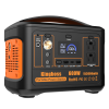 (600W) Portable Power Station - Solar Generator Backup Power with AC/DC/ PD - Wireless Charger / Flashlight