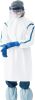 XL - Extra Large Size - Disposable Isolation Gowns. Pack of 5 - White PPE Lab Coats
