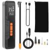 150 PSI Portable Tire Inflator, Cordless Digital Air Compressor, Compact Air Pump with 5 Inflation Modes, 3 Light Modes Emergency Power Bank