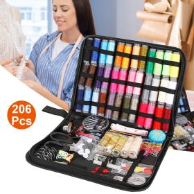 206 Piece Travel Sewing Kit