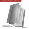 Butyl Waterproof Tape 11.8" x 16.4',Outdoor Leakproof Tape for Plastic and Metal Repair