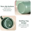 Portable Stainless Steel Food Container, Insulated Containers for Hot Food, Vacuum Insulated Soup Jar with Foldable Spoon