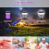 Solar Mosquito Killer Lamp, 4 Light Modes Solar Bug Zapper Outdoor Mosquito Zapper With Waterproof Camping Lantern