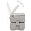 Portable Camping Toilet (Gray)