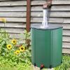 50 Gallon Folding Rain Barrel Water Collector (Green)
