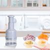Manual Food Chopper Vegetable Chopper - Dicer, Garlic Mincer, Onion Cutter, Salad Press Chopper, Hand Nut Chopper