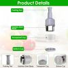 Manual Food Chopper Vegetable Chopper - Dicer, Garlic Mincer, Onion Cutter, Salad Press Chopper, Hand Nut Chopper