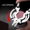 Stainless Steel Jar Opener, All Metal Construction Adjustable Jar Opener, Can Bottle Opener Gripper, For Weak Hand, Elderly, Arthritis