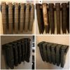 Premium ABS 6-Round Magazine Wall Rack for Hunting and Home Ammo Storage