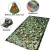 Emergency Foil Ivy Sack | Camouflage Emergency Sleeping Bags Waterproof Thermal Emergency Blanket Bivy Sack for Outdoor Camping Hiking Camouflage